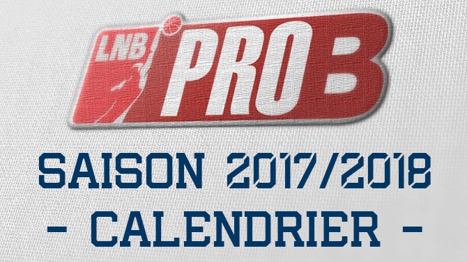 Le Calendrier 2017/2018 dévoilé ! 