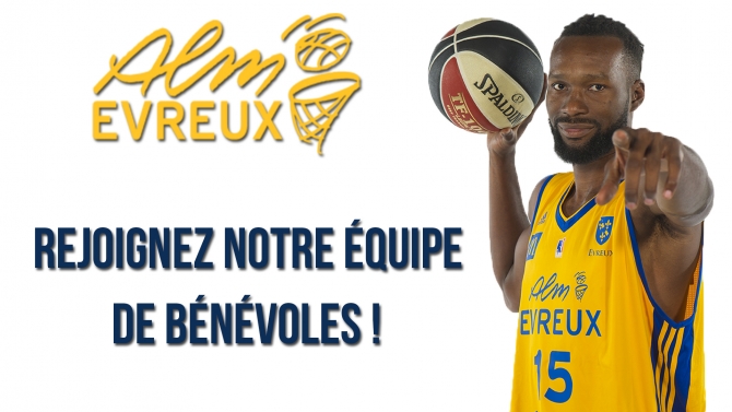 Devenez Bénévoles de l’ALM Evreux Basket