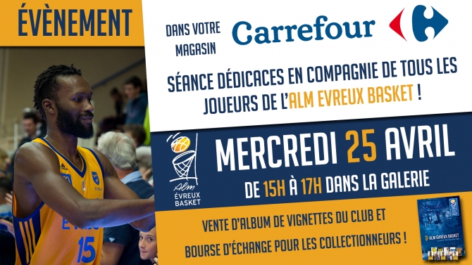 Séance Dédicaces chez Carrefour