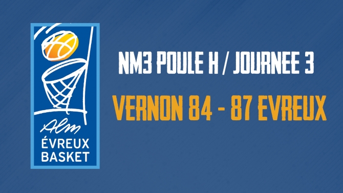 Victoire sur le parquet de Vernon ! 