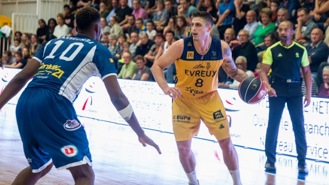 PRO B J2 : ALM Evreux  / Nantes