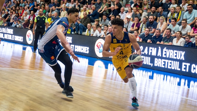 PRO B J18 : ALM Evreux / Rouen