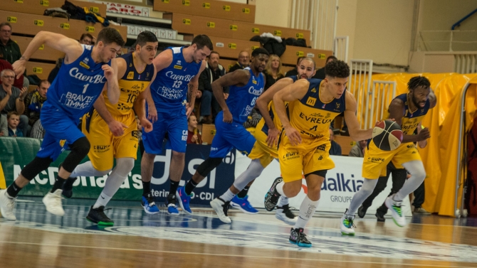 PRO B J20 : Caen / ALM Evreux