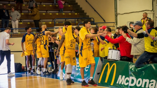 PRO B J7 : EVREUX 73 - 62 LILLE