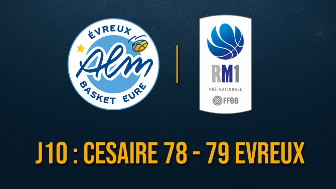L’ALM (B) s’impose à Césaire !
