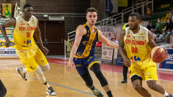 PRO B J33 : SAINT CHAMOND - EVREUX