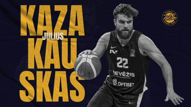 Julius Kazakauskas nouvelle recrue ! 