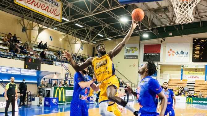 LEADERS CUP J2 : EVREUX 86 - 79 ROUEN