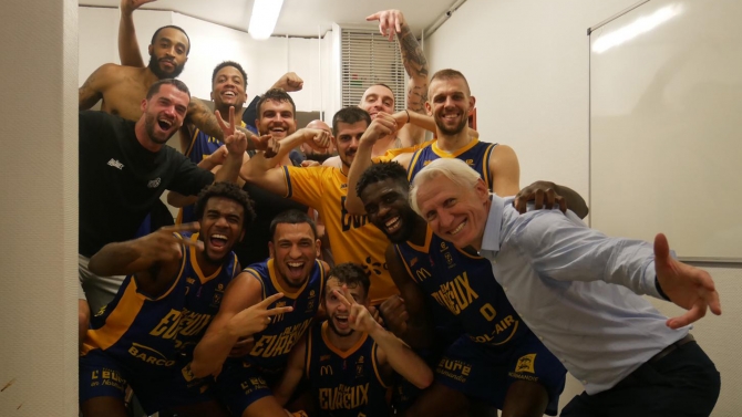 LEADERS CUP QF : VICHY 71 - 76 EVREUX 