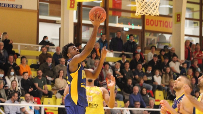 PRO B J6 : SAINT-VALLIER 91 - 87 EVREUX